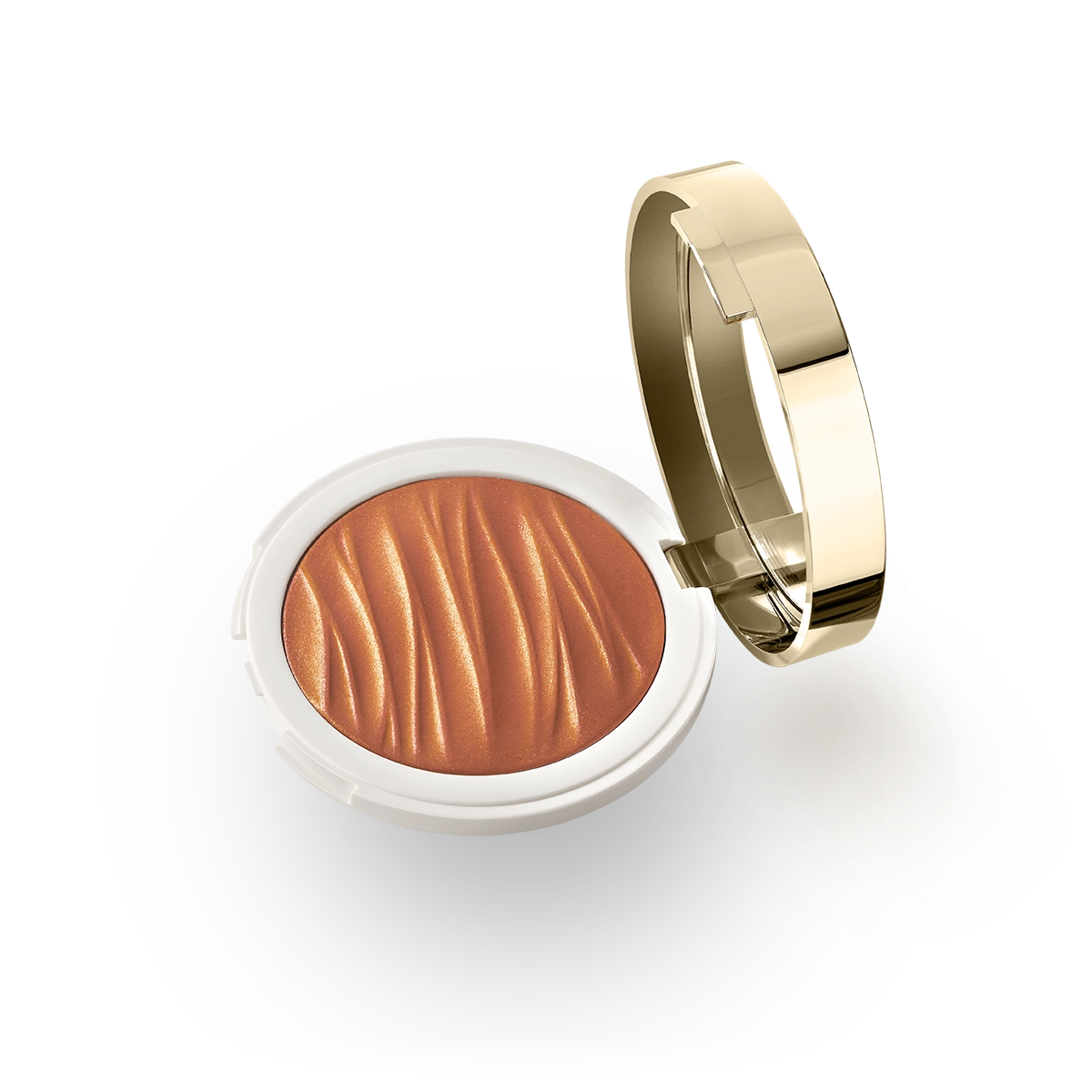 Gold Reflections Gleaming Waves All Over Highlighter