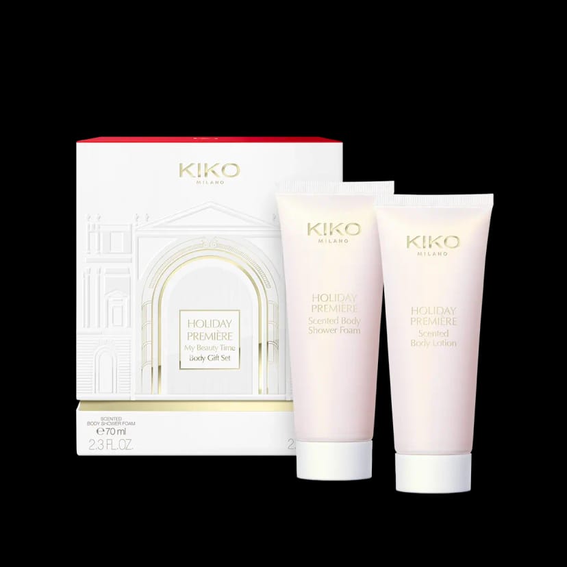 Kikocosmetics holiday première my beauty time body gift set