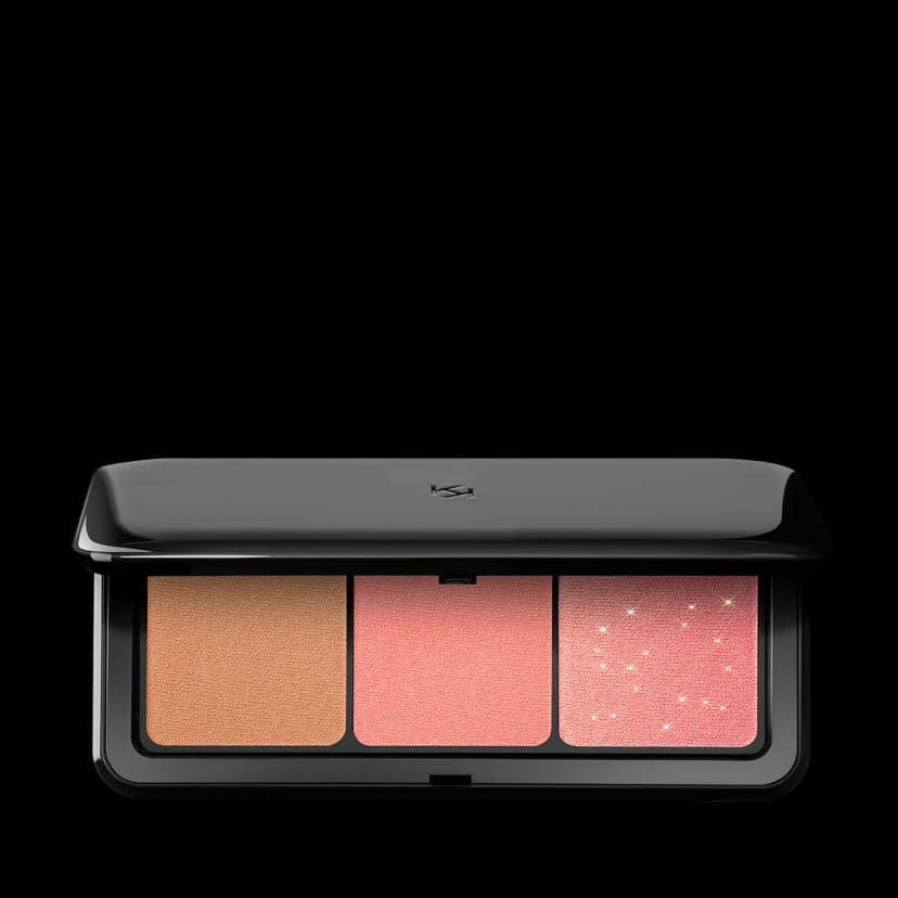 Kikocosmetics multi finish trio blush & bronzer palette