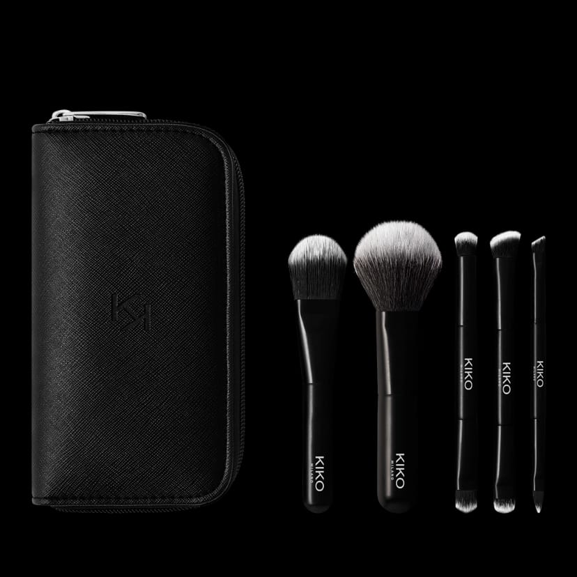 Kikocosmetics travel brush set