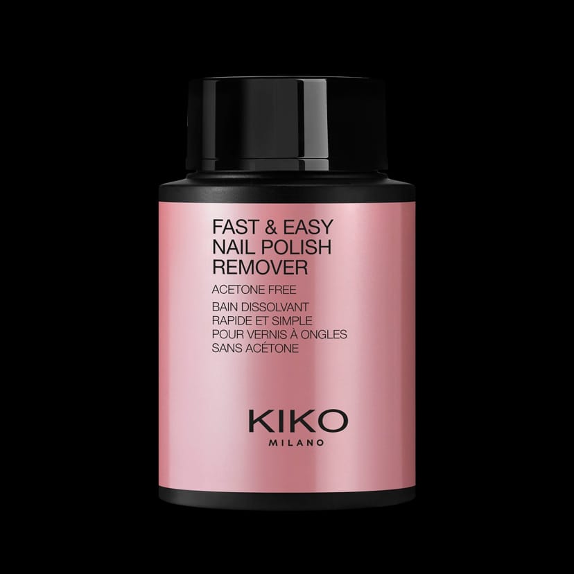 Kikocosmetics nail polish remover fast & easy acetone free