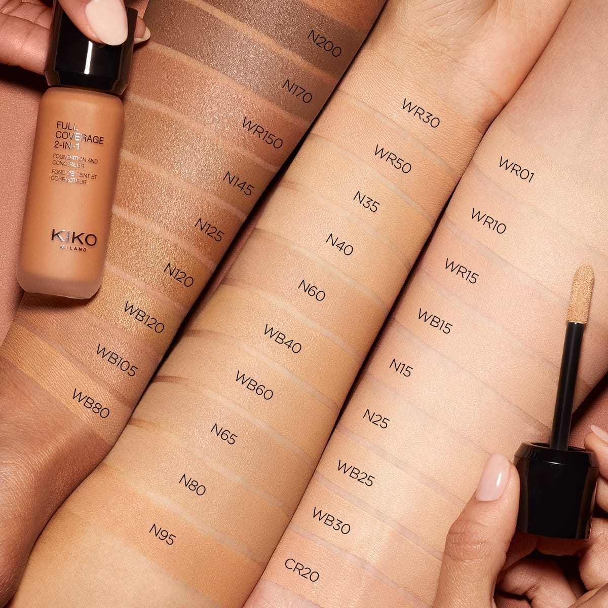 Full Coverage 2 In 1 Foundation & Concealer Wb120