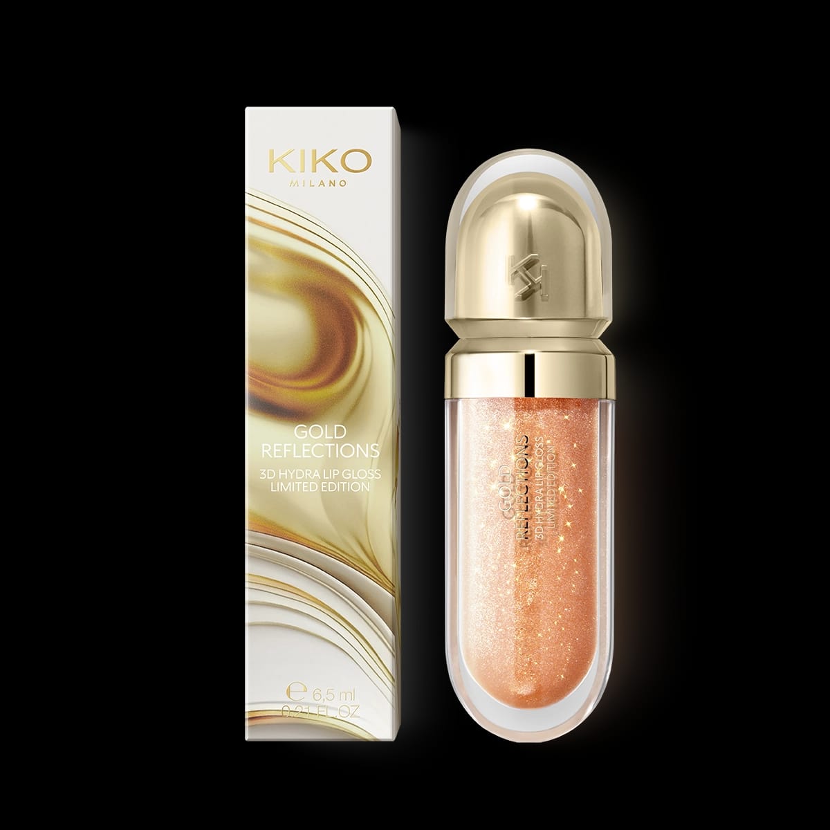 Gold Reflections 3D Hydra Lip Gloss Limited Edition 02