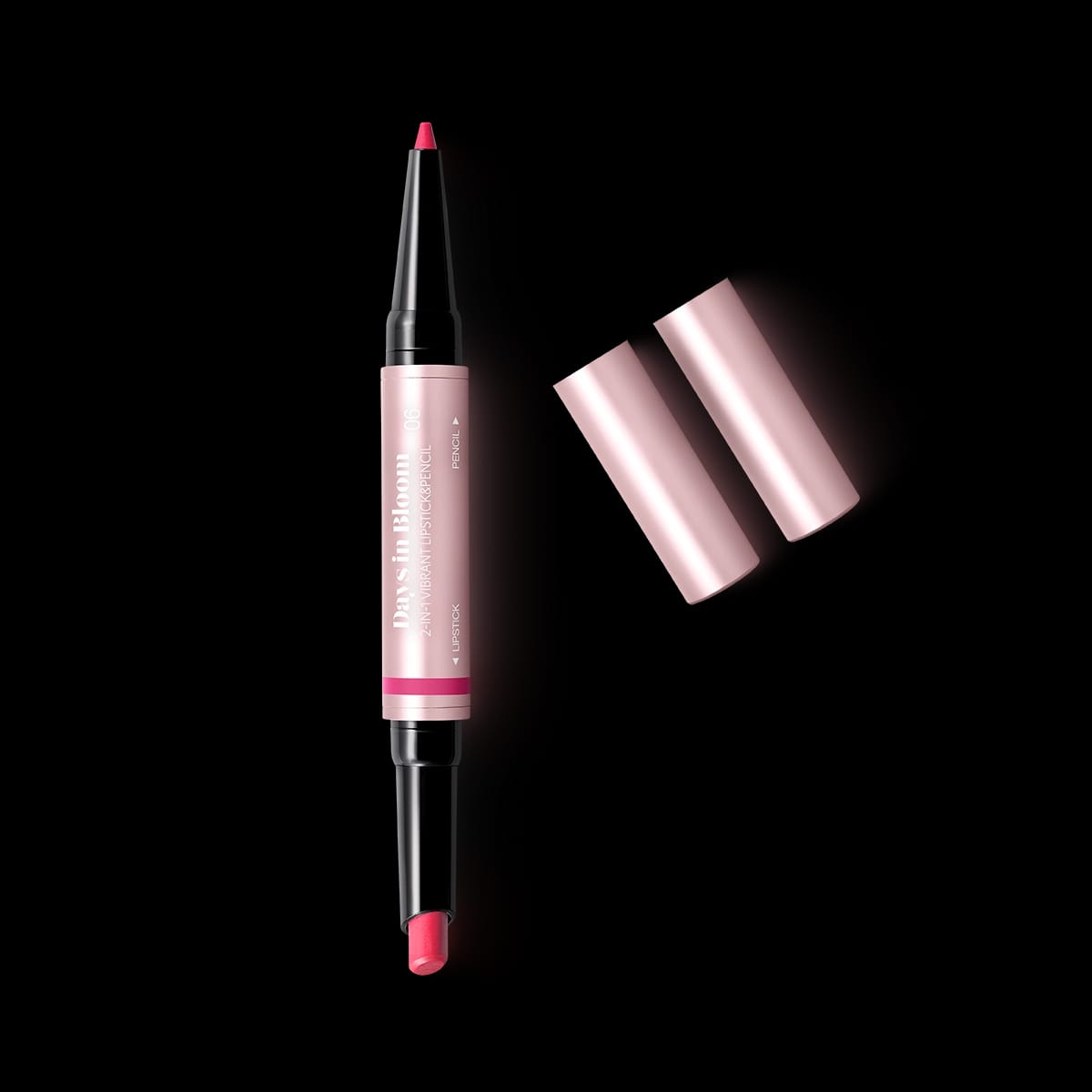 Days In Bloom 2-In-1 Vibrant Lipstick&Pencil 06