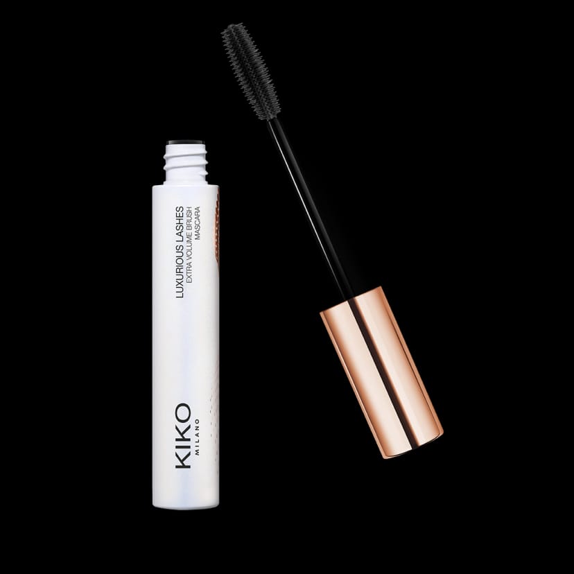 Kikocosmetics luxurious lashes extra volume brush mascara