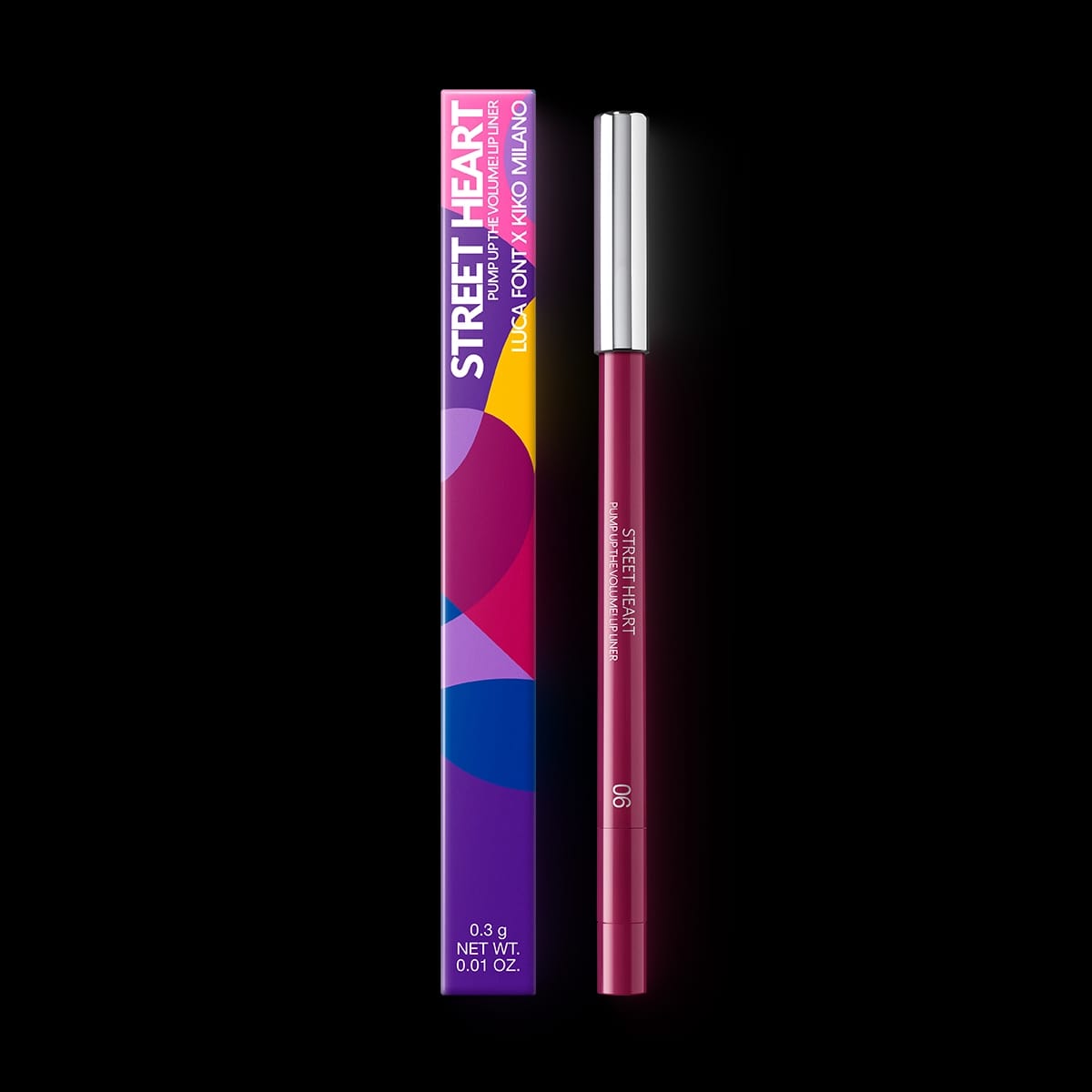 Street Heart Pump  Up The Volume! Lip Liner 06