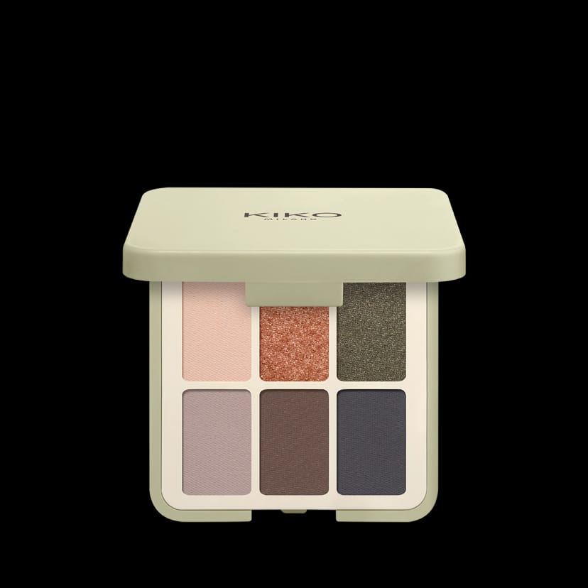 Kikocosmetics green me eyeshadow palette