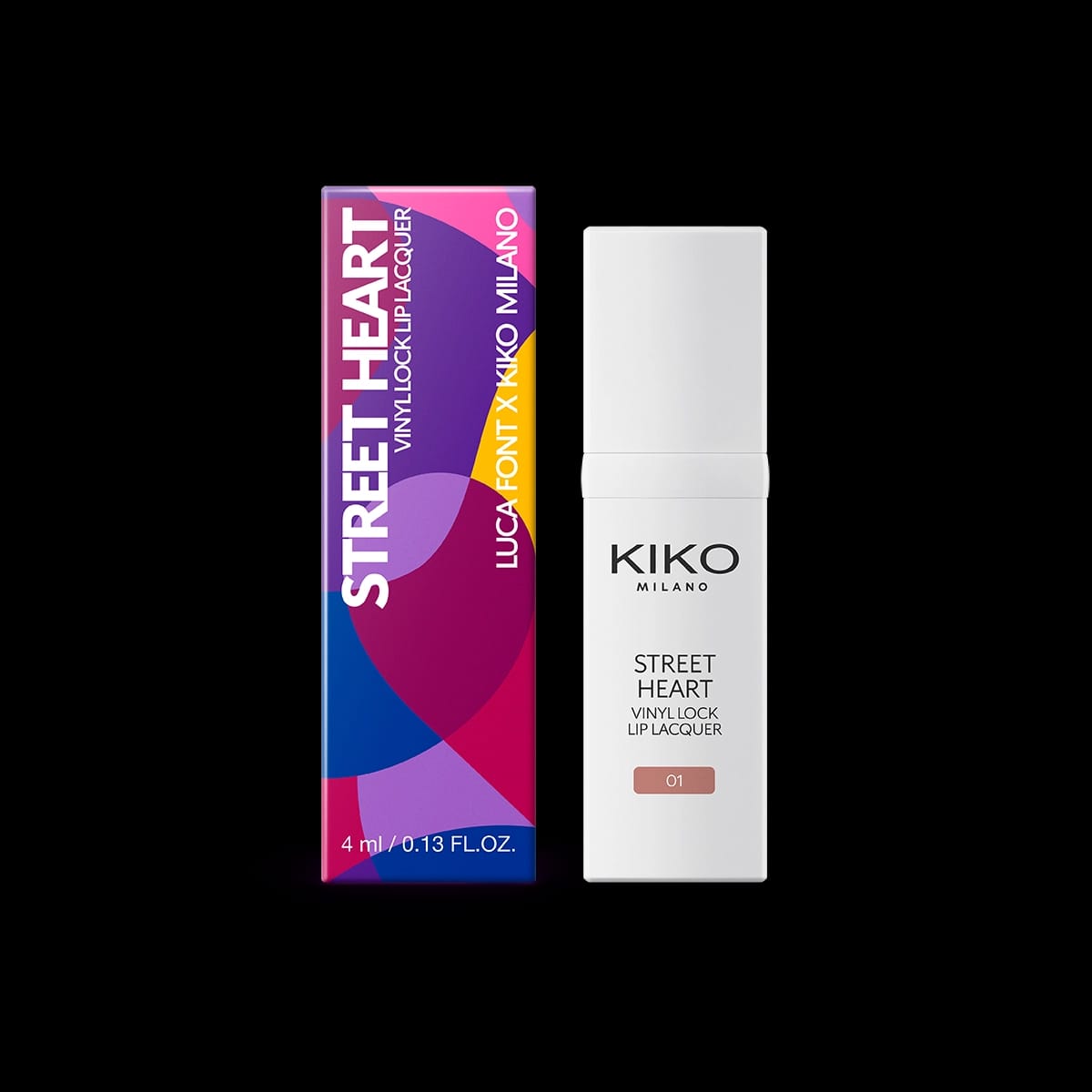 Street Heart Vinyl Lock Lip Lacquer 01