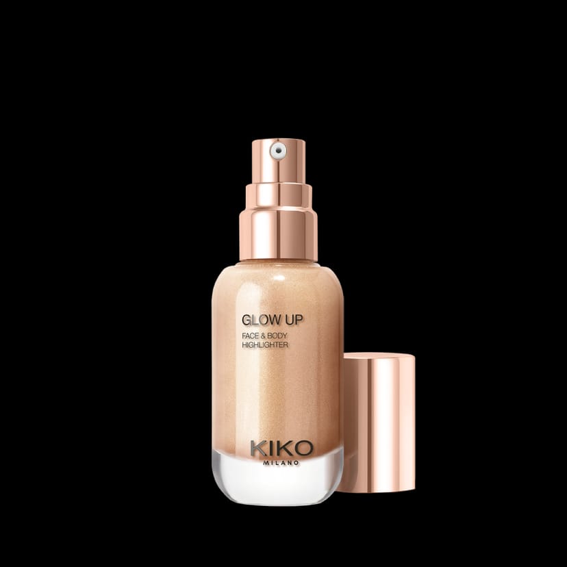 Kikocosmetics glow up face and body highlighter