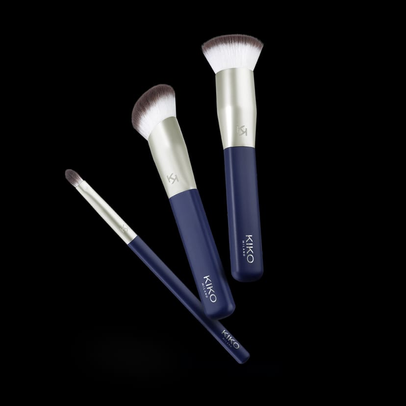 Kikocosmetics business day in milan essential brush set