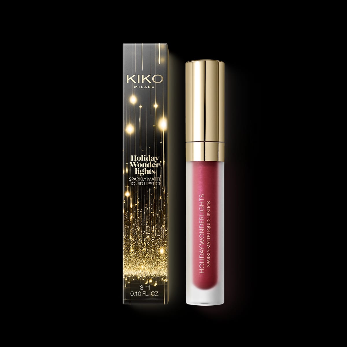 Holiday Wonderlights Sparkly Matte Liquid Lipstick 03