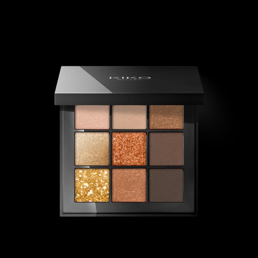 Kikocosmetics glamour multi finish eyeshadow palette