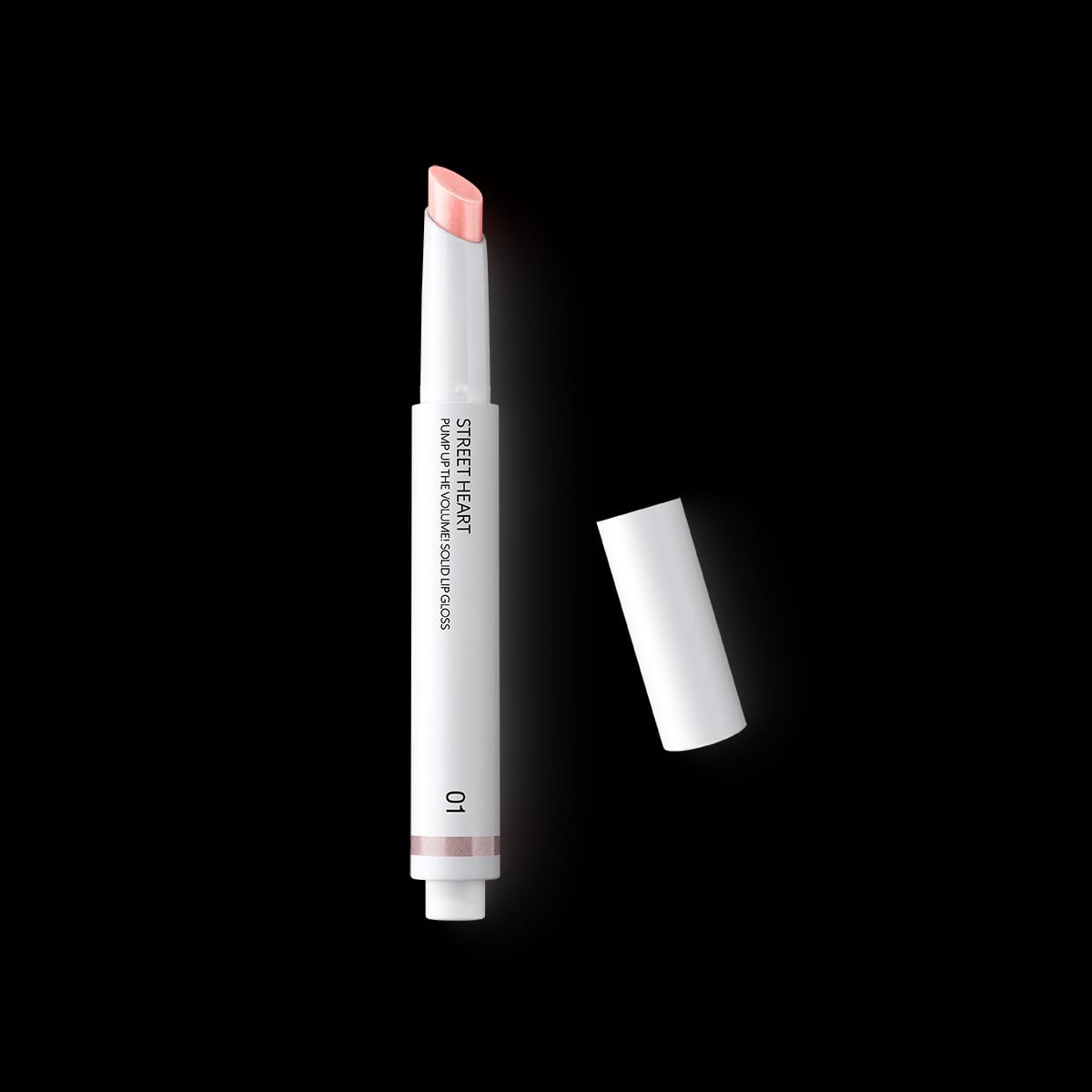 Street Heart Pump  Up The Volume! Solid Lip Gloss 01