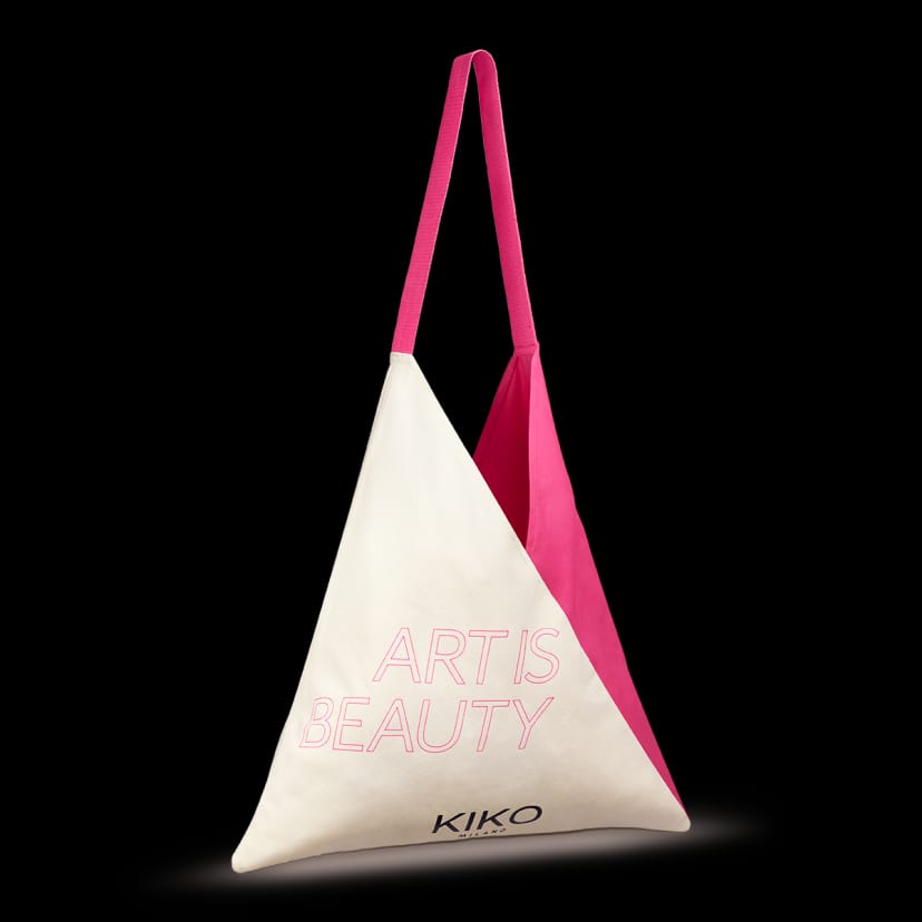 Kikocosmetics tote bag beauty is art