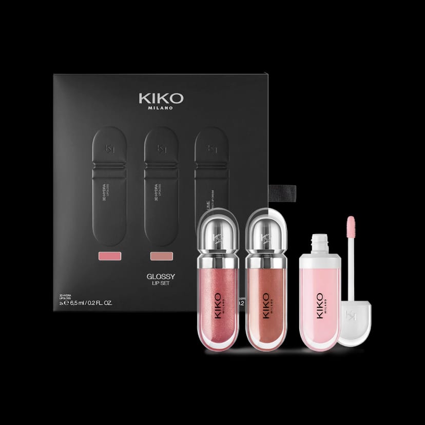 Kikocosmetics glossy lip set