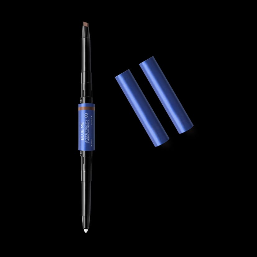 Kikocosmetics blue me 2-in-1 perfecting eyebrow pencil