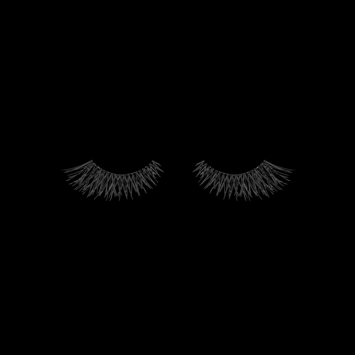 False Eyelashes - Lenghtening Effect