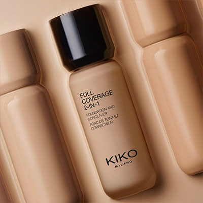 Full Coverage 2 In 1 Foundation Concealer 2 In 1 Foundation Mit Concealer Kiko Milano